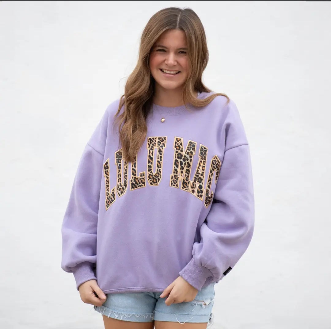 LULU MAC Lavender Sweatshirt