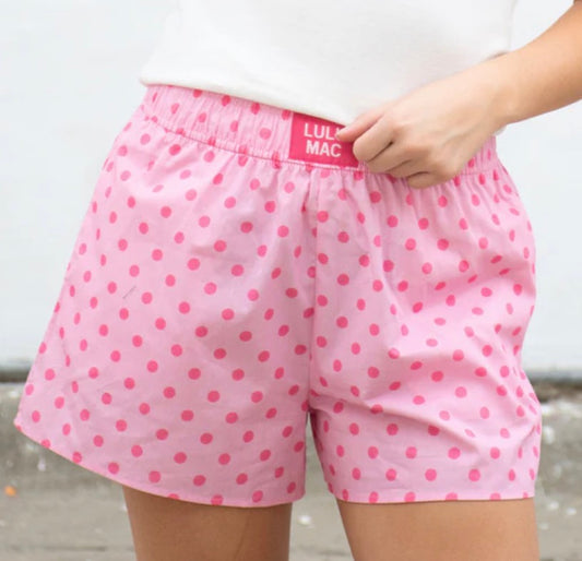 LULU MAC pink/hot pink shorts