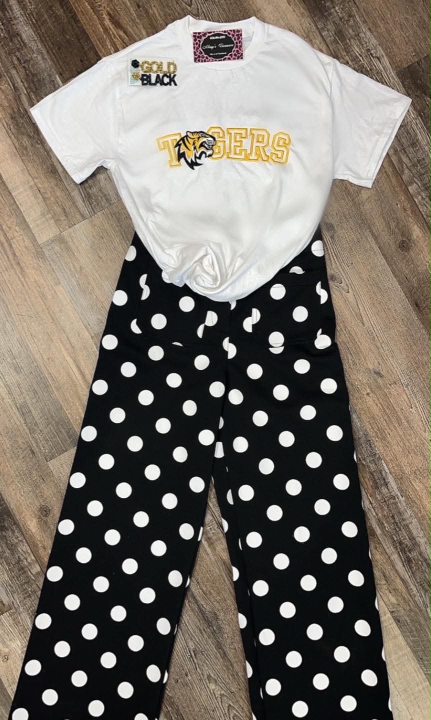 Tiger Embroidered Tee