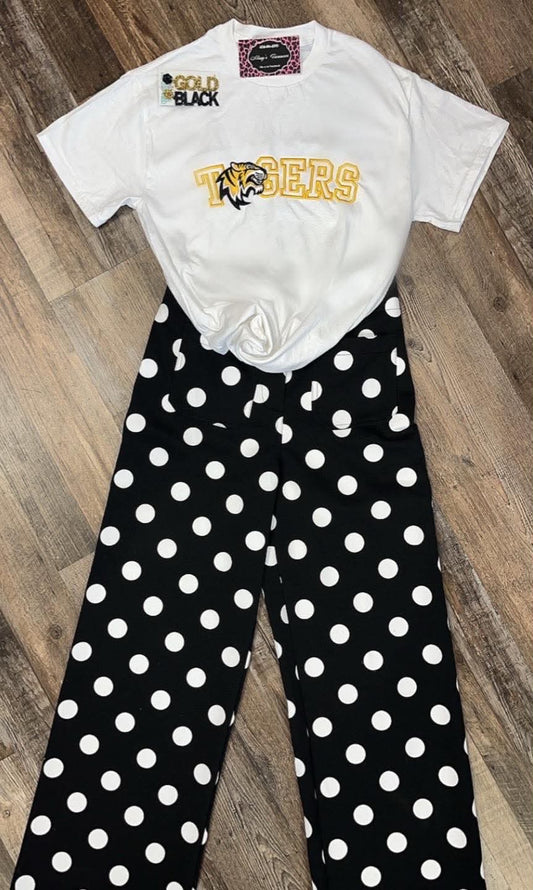 Tiger Embroidered Tee