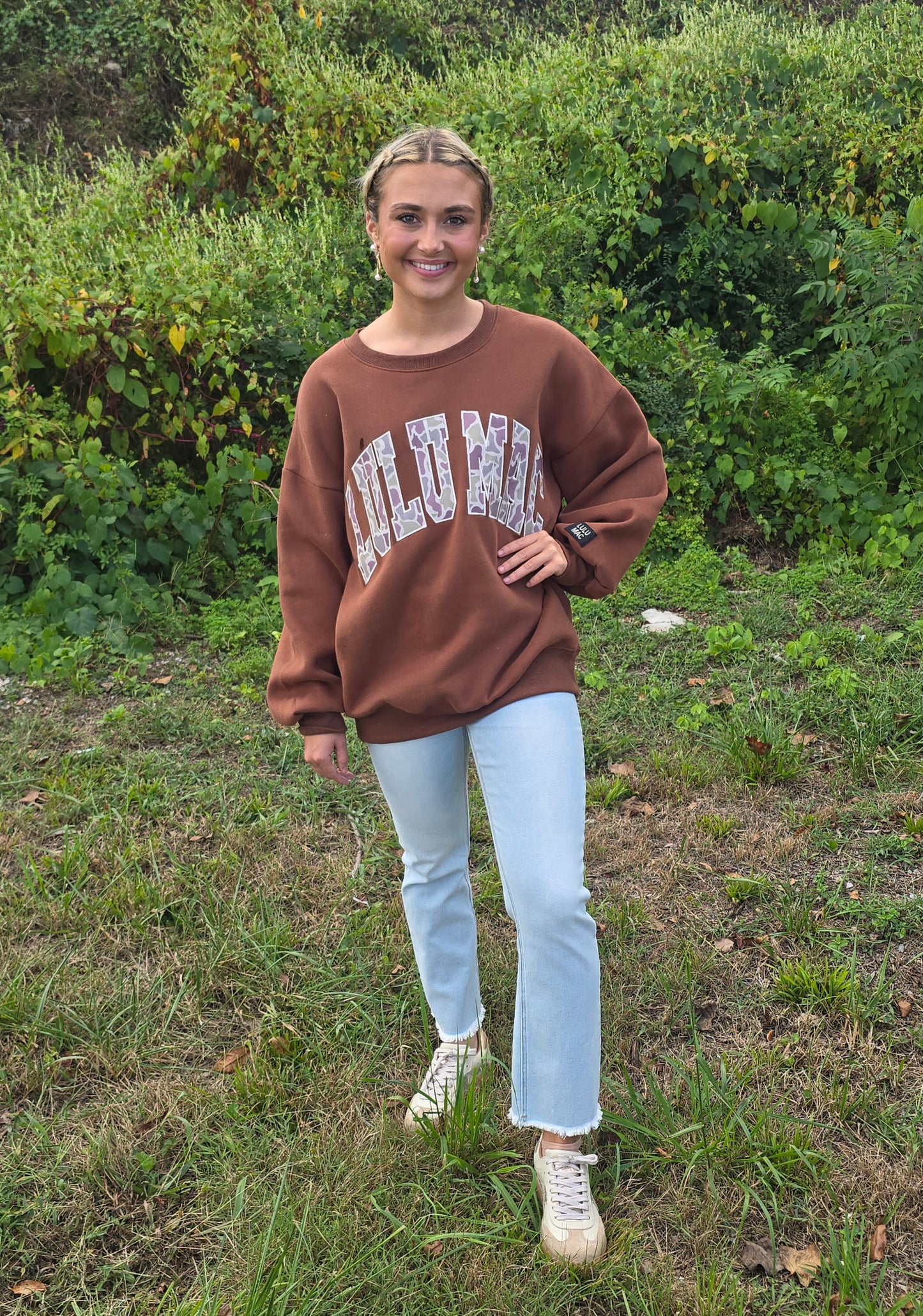 Camo Brown Sweatshirt