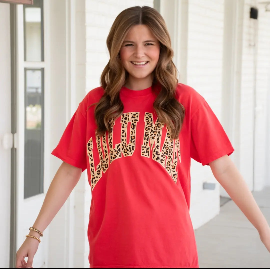 Leopard Paprika LULU MAC Tee