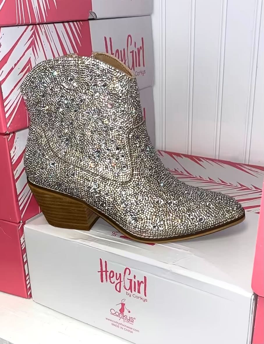 Hey Girl by Corky Rhinestone Boots