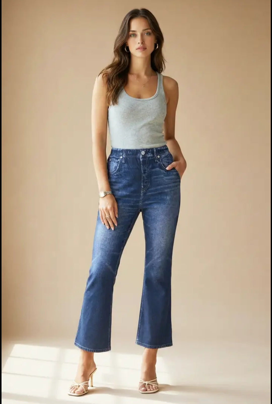 Dear Scarlett ZENIM Jeans Dark Denim
